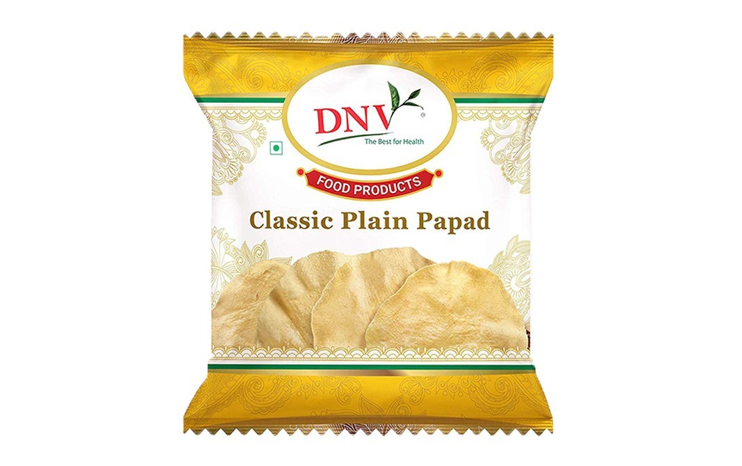 DNV Classic Plain Papad    Pack  500 grams